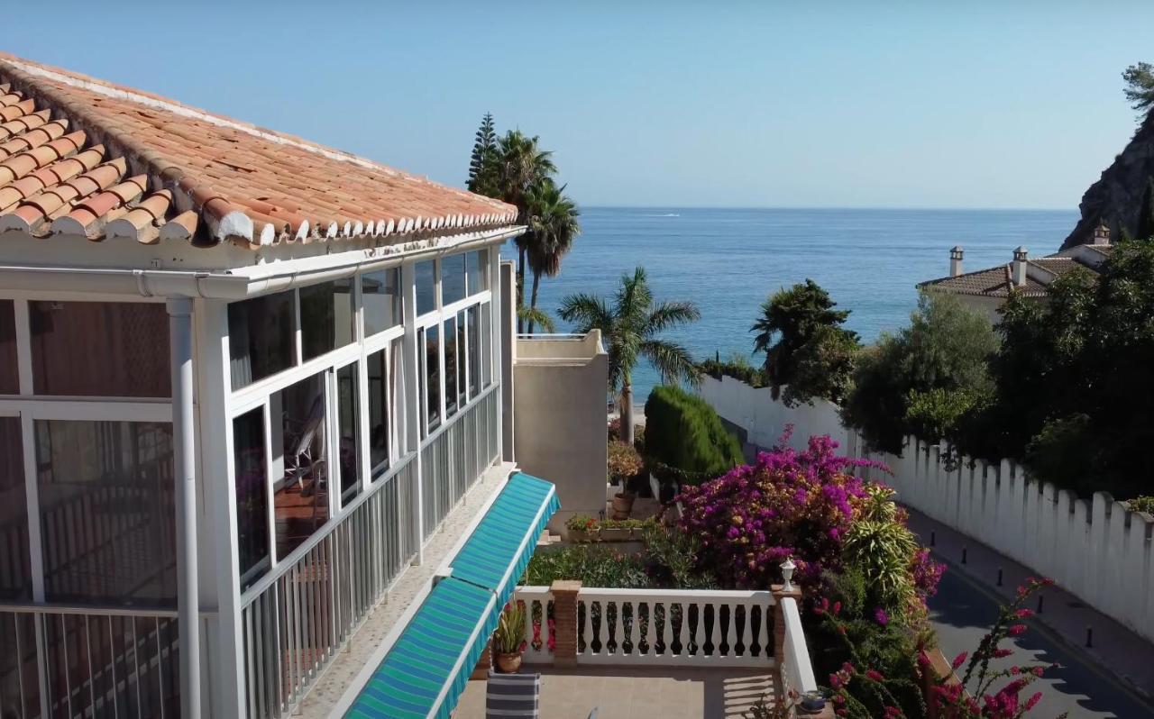 Espectacular Casa En La Playa Con Piscina Privada Villa Almuñécar Buitenkant foto