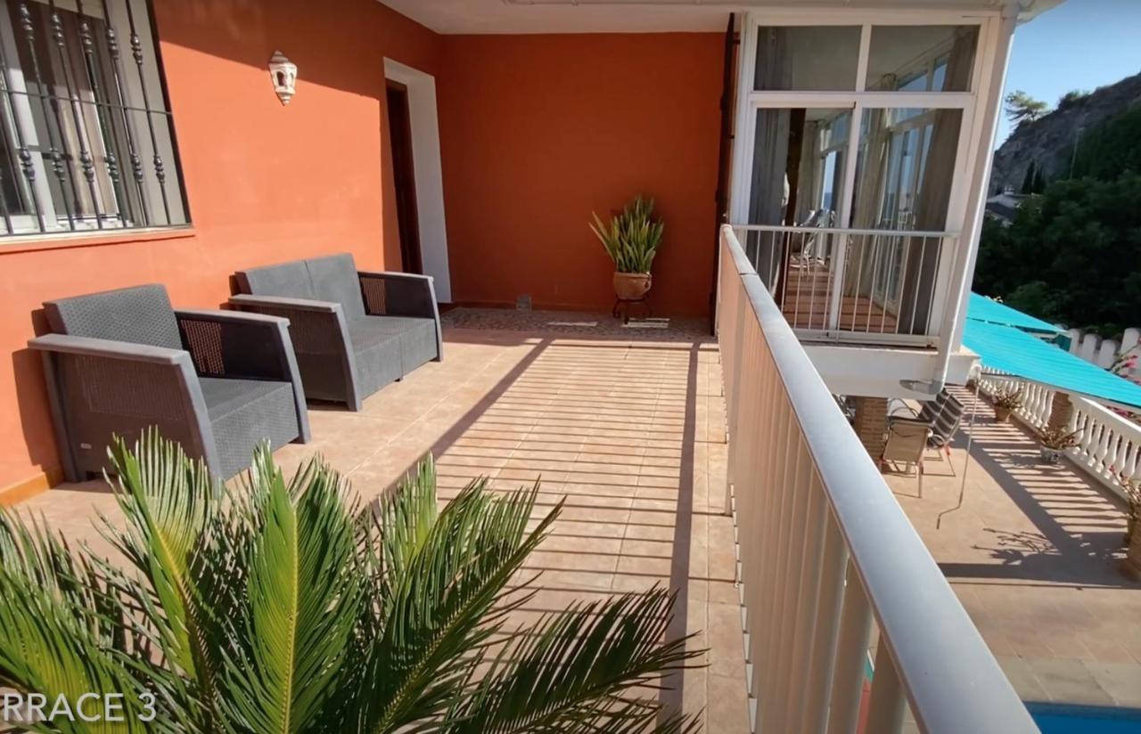 Espectacular Casa En La Playa Con Piscina Privada Villa Almuñécar Buitenkant foto