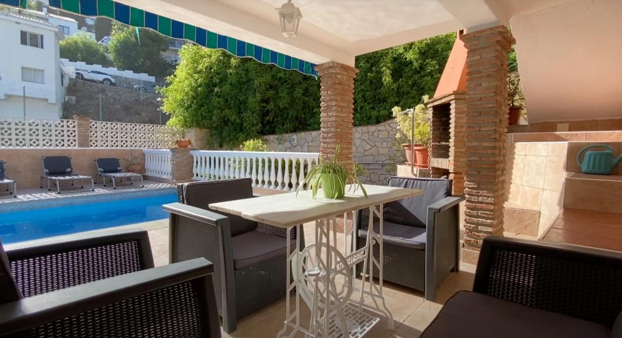Espectacular Casa En La Playa Con Piscina Privada Villa Almuñécar Buitenkant foto