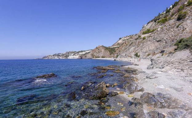 Espectacular Casa En La Playa Con Piscina Privada Villa Almuñécar Buitenkant foto